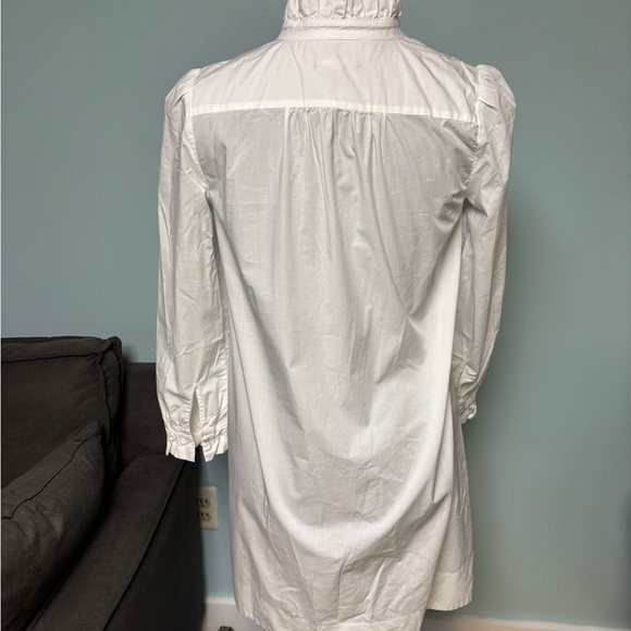 J. Crew Ivory Ruffle Dress - Picture 2 of 5